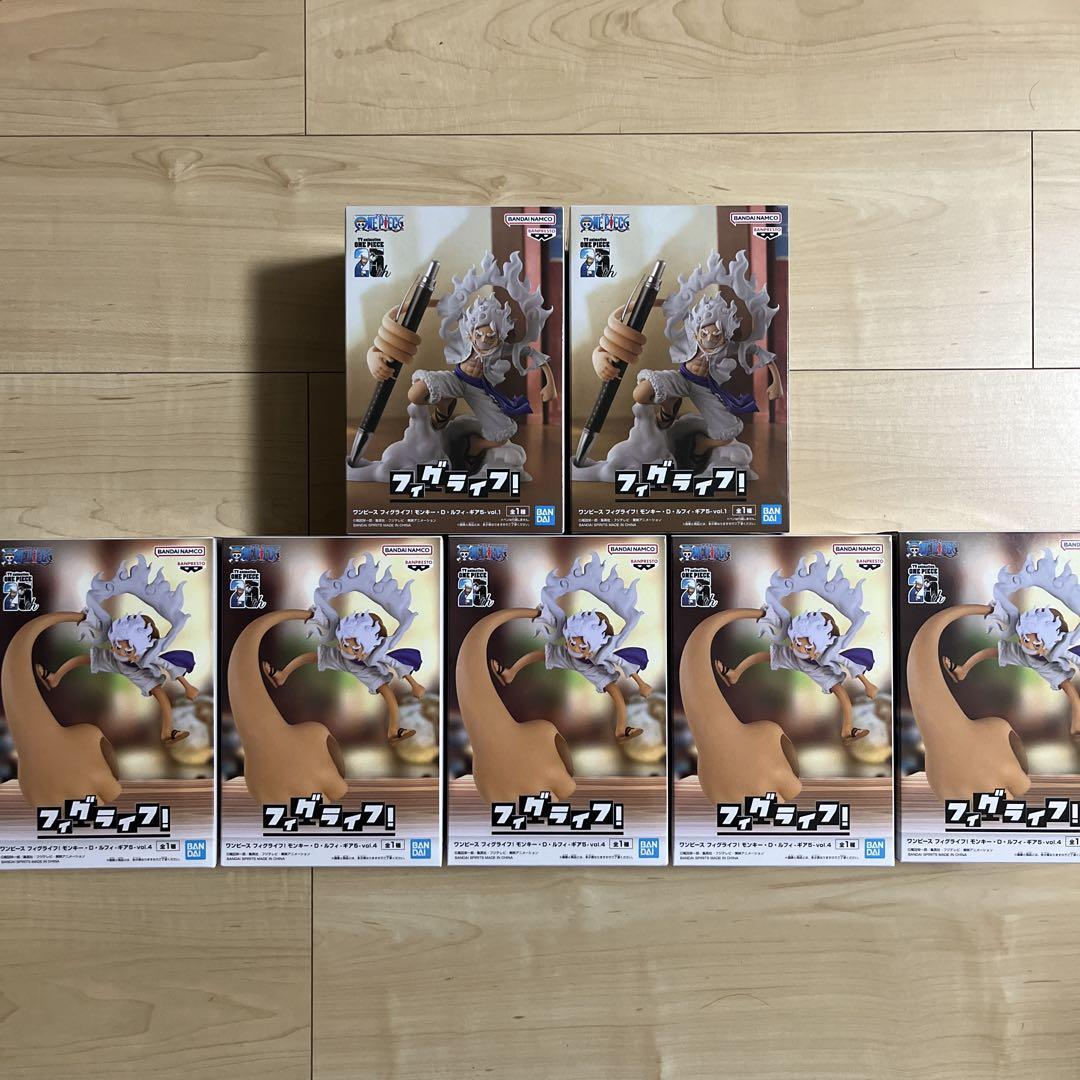 【超歓迎】 ワンピース 7点セット vol.1＆vol.4 フィグライフ コミック・アニメ