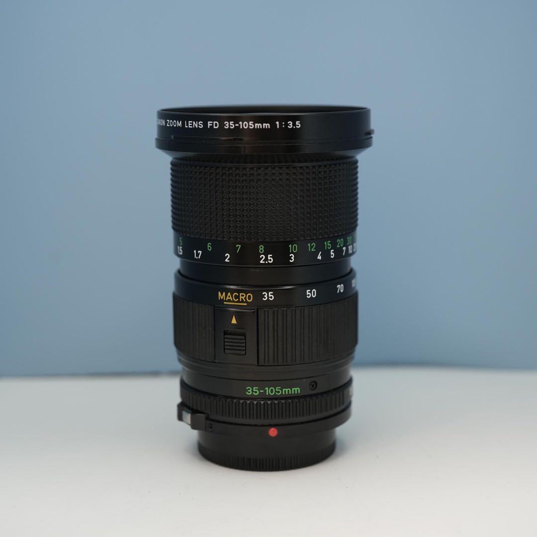 Canon純正 35-105mm FD 標準レンズ 美品 a3477