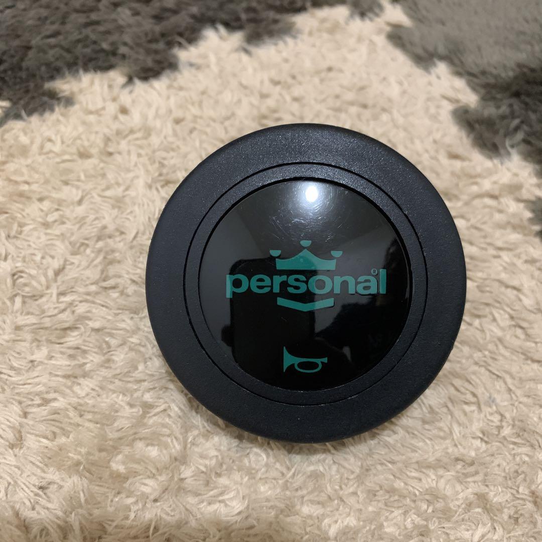 超希少品！本物personal パーソナルホーンボタン　グリーン希少当時物！