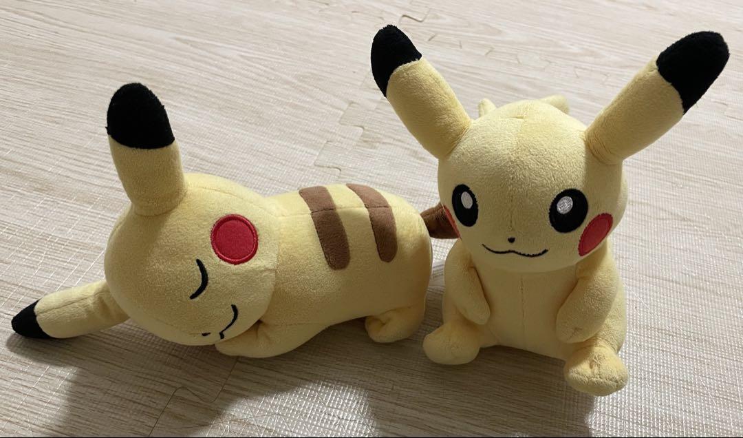 ァッション人気ブランドランキング ポケモンストア ピカチュウ ぬいぐるみセット ポケモン - メルカリ ぬいぐるみ