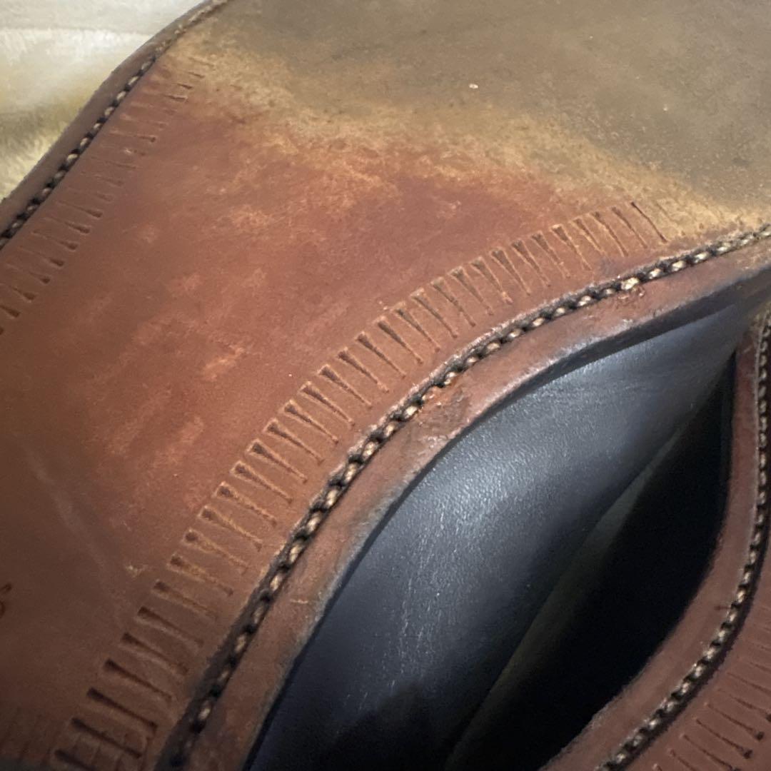 【美品】SCOTCH GRAIN スコッチグレイン 25.5cm ビジネス　黒