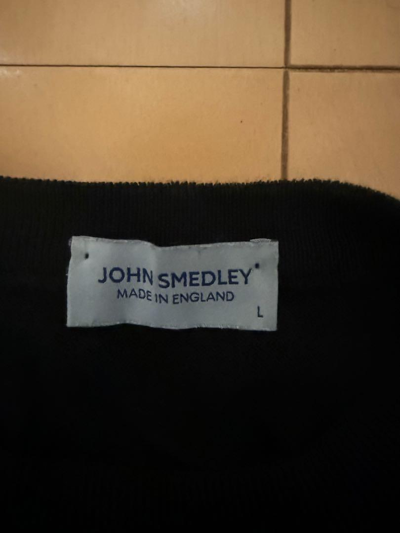 トップス JOHN SMEDLEY SWEATER KNIT Black