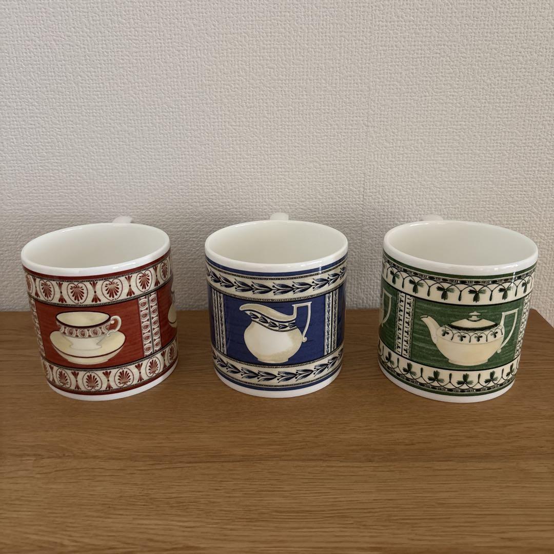 WEDGWOOD ウェッジウッド マグカップ 3点セット
