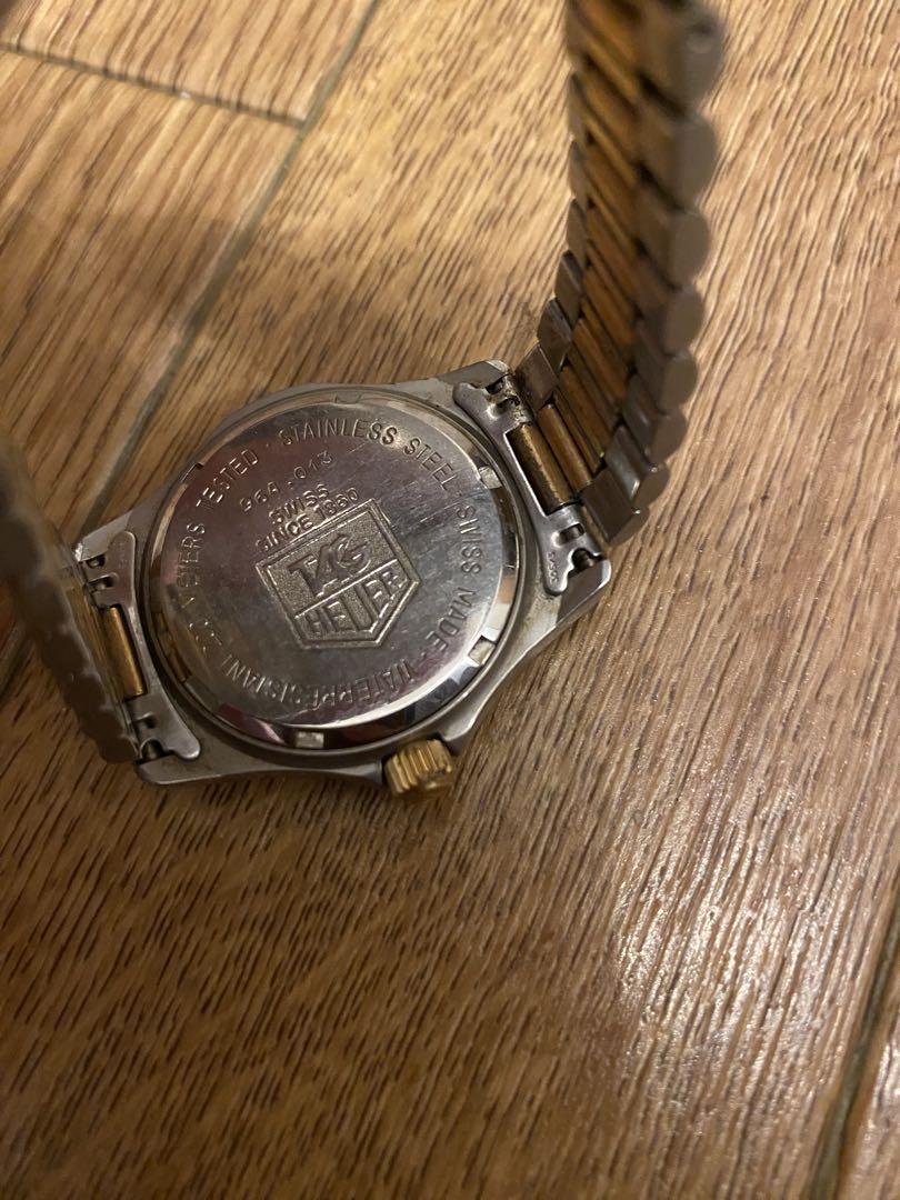 TAG Heuer 2000 ゴールド シルバー 時計