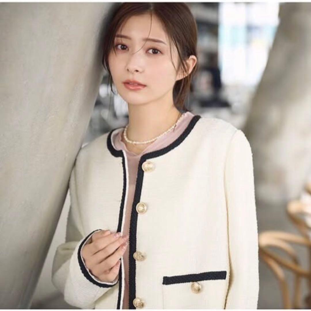 プロポーション ツイードジャケット プロポーション ツイードジャケット