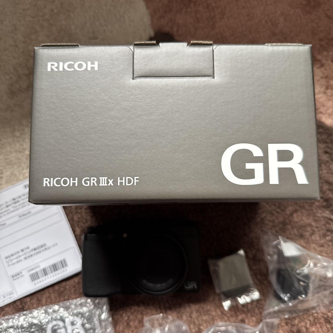 【ショット数208枚】RICOH GR IIIx HDF デジタルカメラ