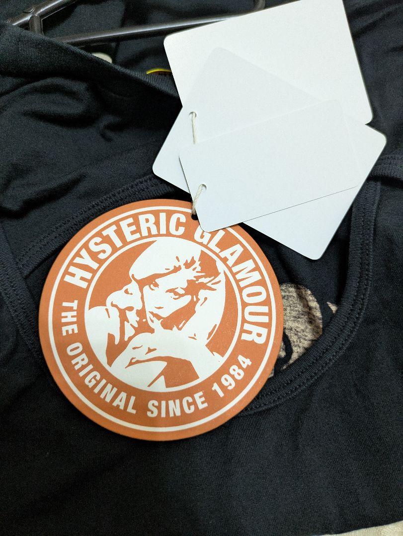 Hysteric Glamour ブラック Tシャツ