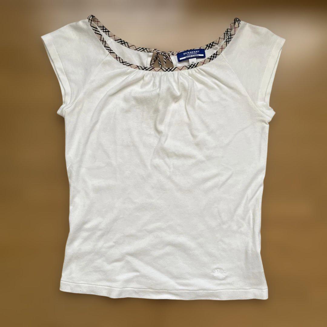 BURBERRY Blue Label 半袖Tシャツ 38 - メルカリ