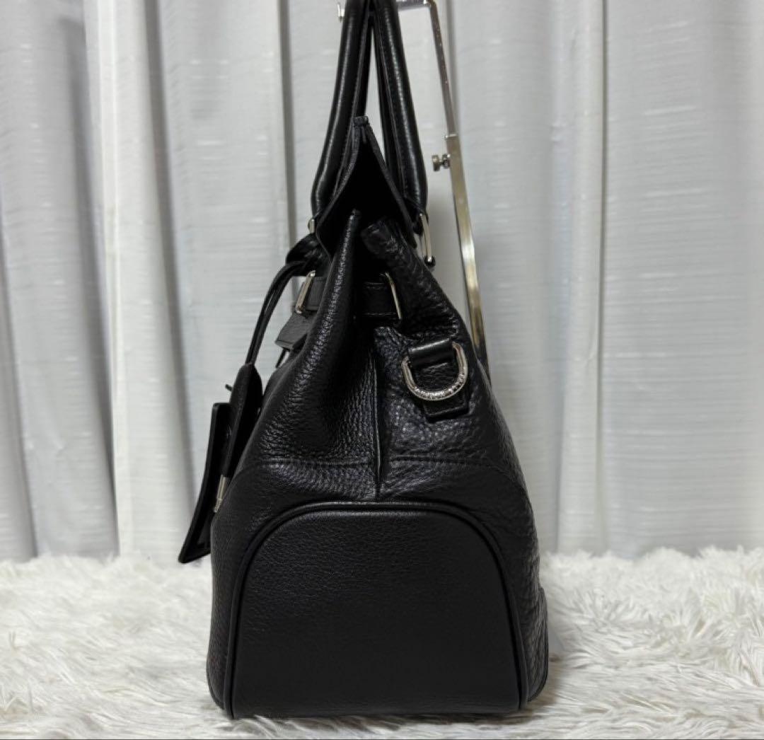 ⭐️極美品⭐️　ペッレモルビダ　メイデンヴォヤージュ　ハンドバッグ　ブラック