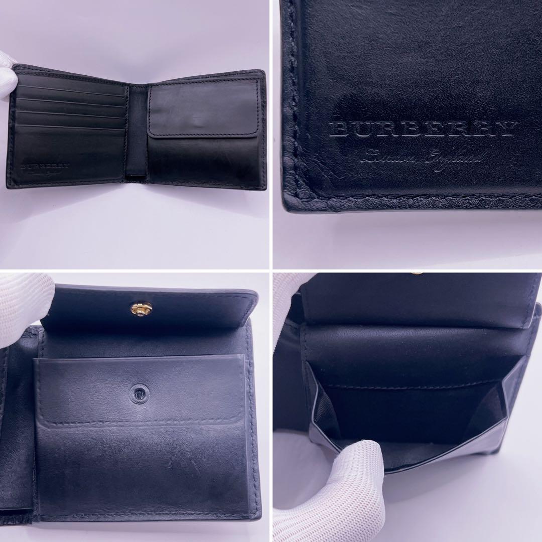 【良品】BURBERRY LONDON ENGLAND ホースロゴ メガチェック