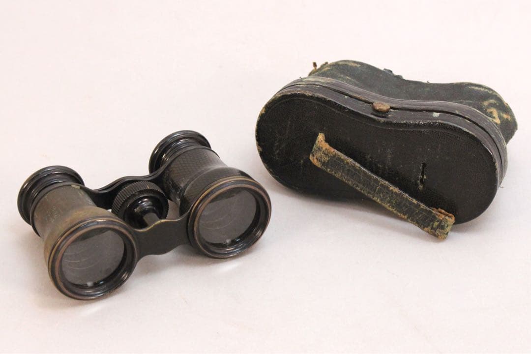 No4810 フランス製 ルメール LEMAIRE 双眼鏡 革ケース付 送料無料