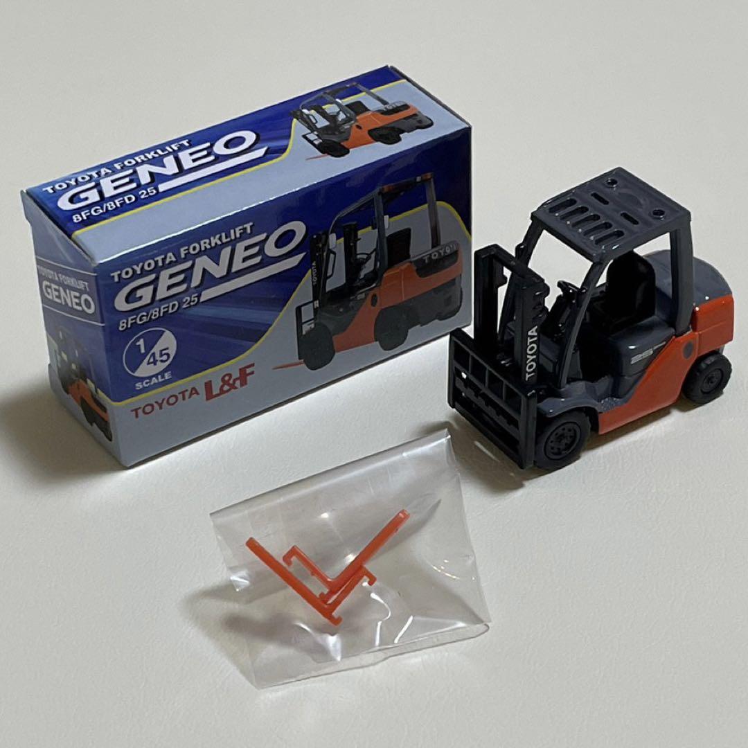 トヨタ フォークリフト ミニカー Ｌ＆Ｆ GENEO 1/23 TOYOTA L&F GENEO フォークリフトミニカー トヨタ