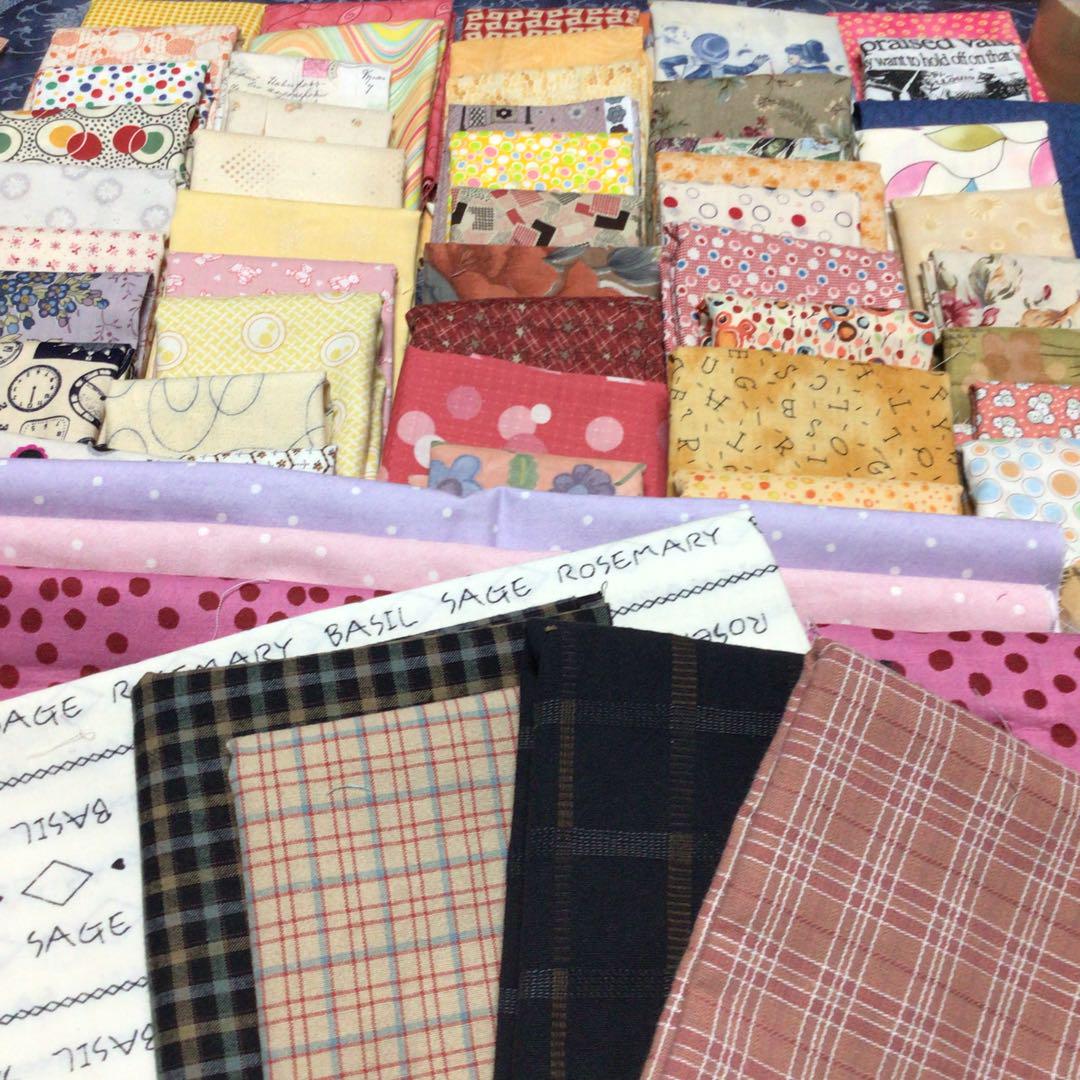 まっきぃとユメ様専用 パッチワークカットクロス 先染め生地