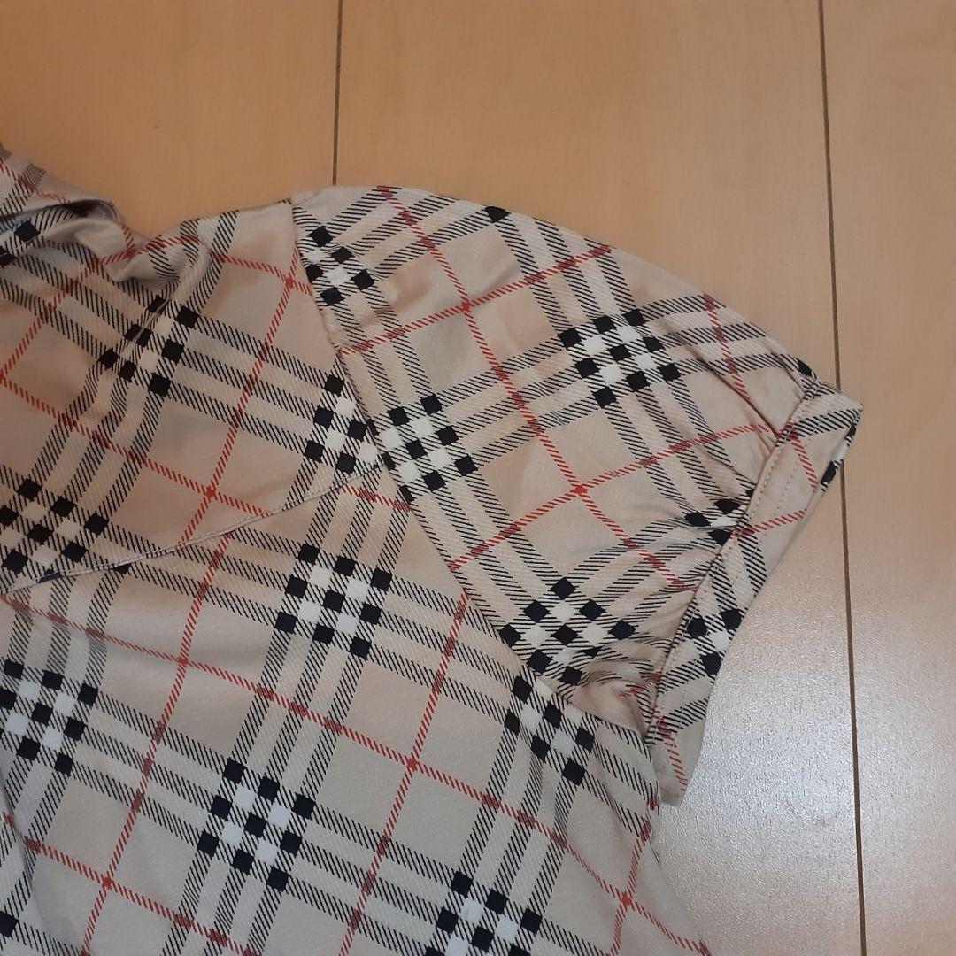 バーバリー ブルーレーベル BURBERRY ノバチェックポロシャツ レディース