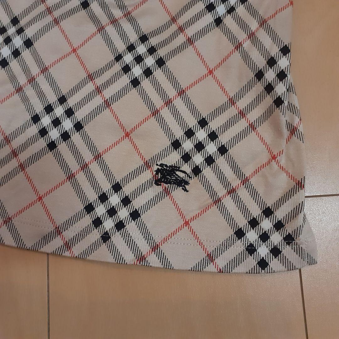 バーバリー ブルーレーベル BURBERRY ノバチェックポロシャツ レディース