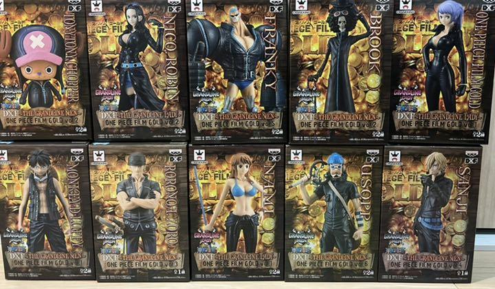 14355円 公式 ワンピース フイルムGOLD グラメン フィギュア まとめ売り