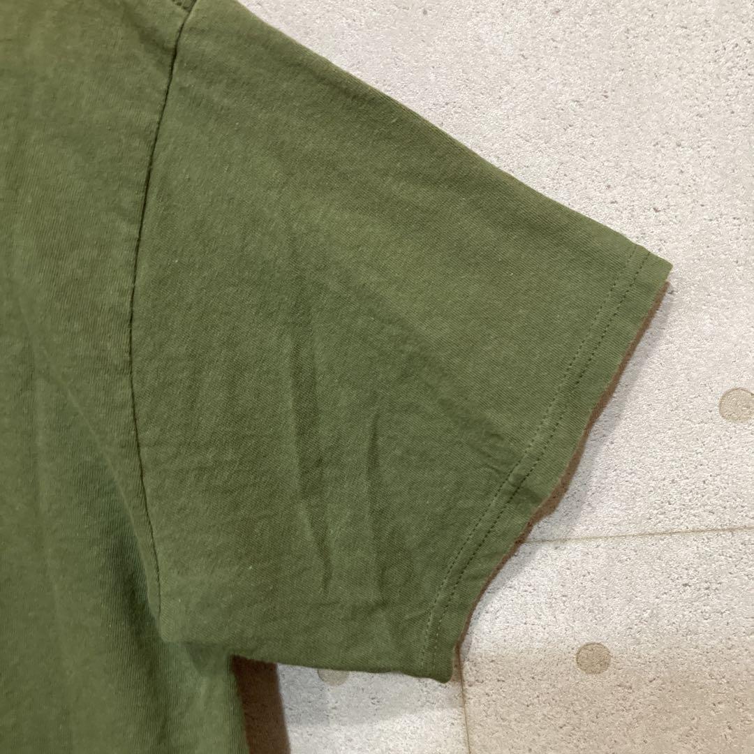 NOAH ノア ボーン ロゴ Tシャツ カーキ 【M】 ストリート スケーター