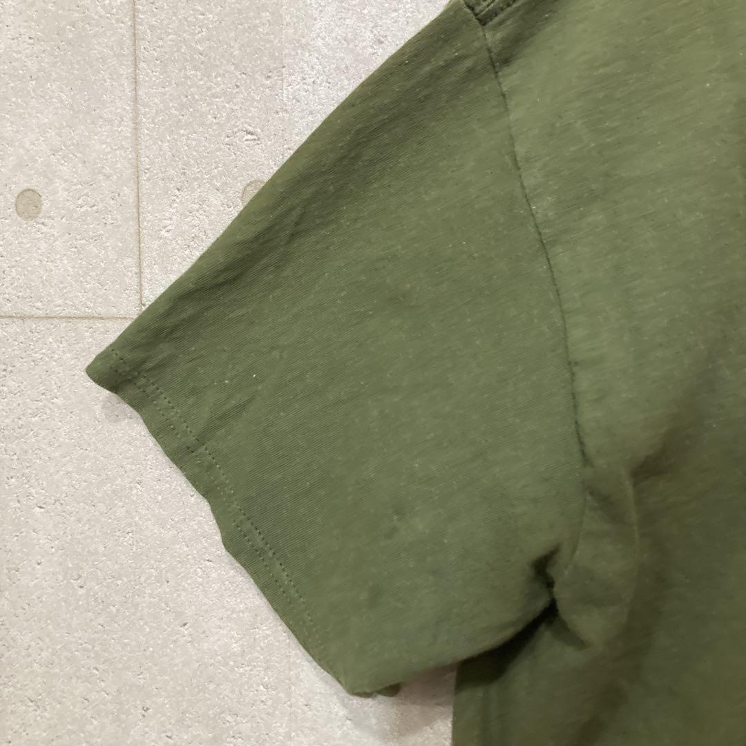 NOAH ノア ボーン ロゴ Tシャツ カーキ 【M】 ストリート スケーター