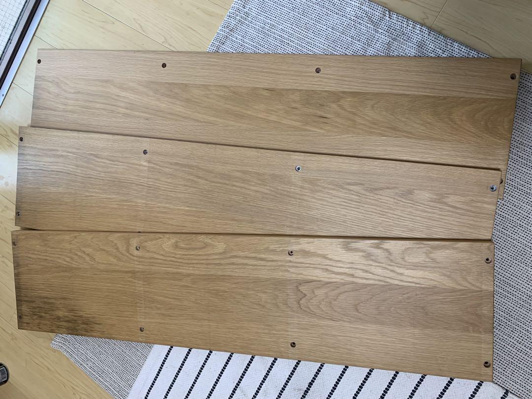 無印良品 スタッキングシェルフ　３段×２列解体済み