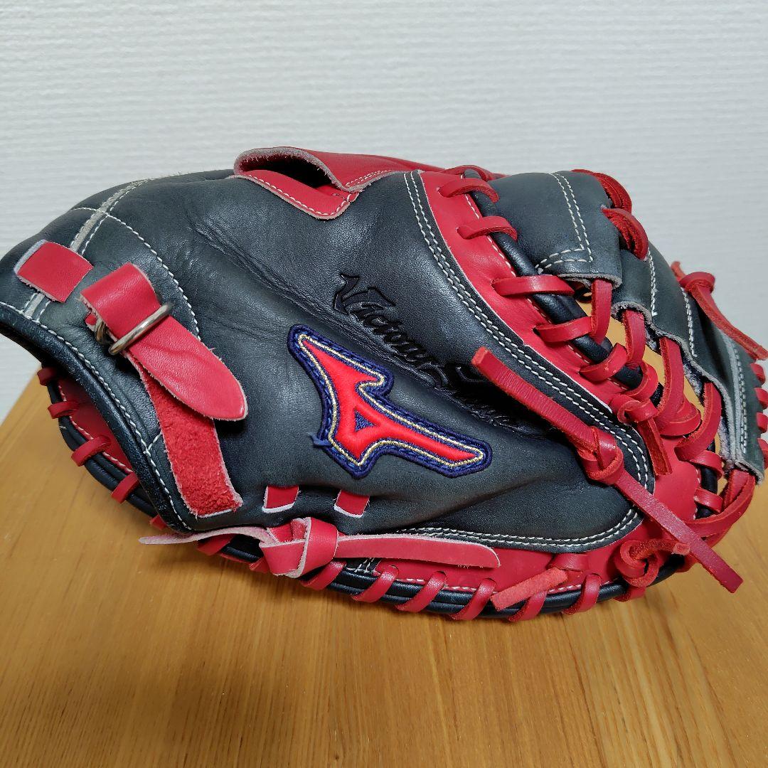 Mizuno Victory Stage キャッチャーミット黒/赤 Mizuno Victory Stage キャッチャーミット黒/赤