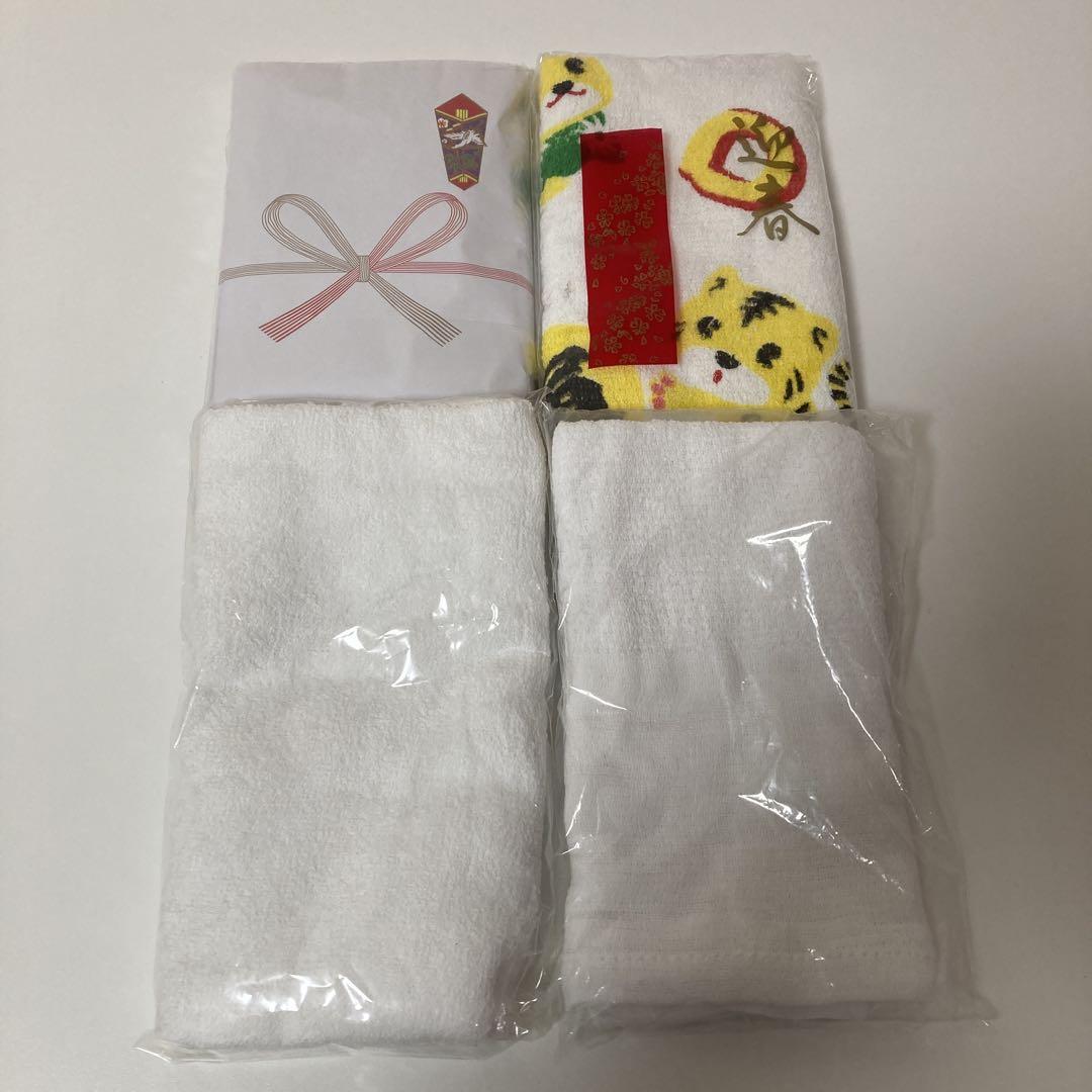 粗品タオル 4枚 まとめ売り - メルカリ