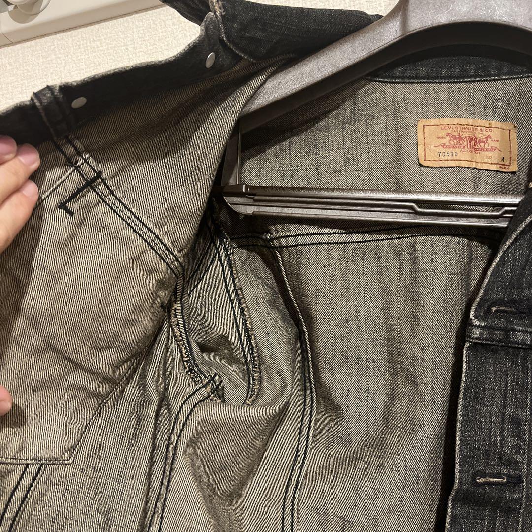 Levi’s デニムジャケット　70599 ブラック