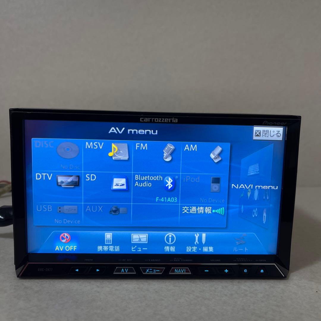 AVIC-ZH77 地図データ