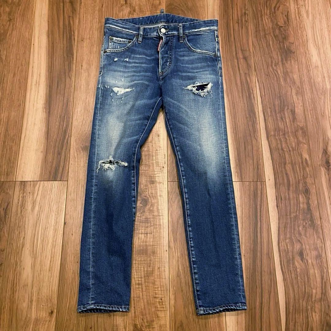 極美品　ディースクエアード　SKINNY DAN JEAN   スキニーダンスキニーデニムディースク