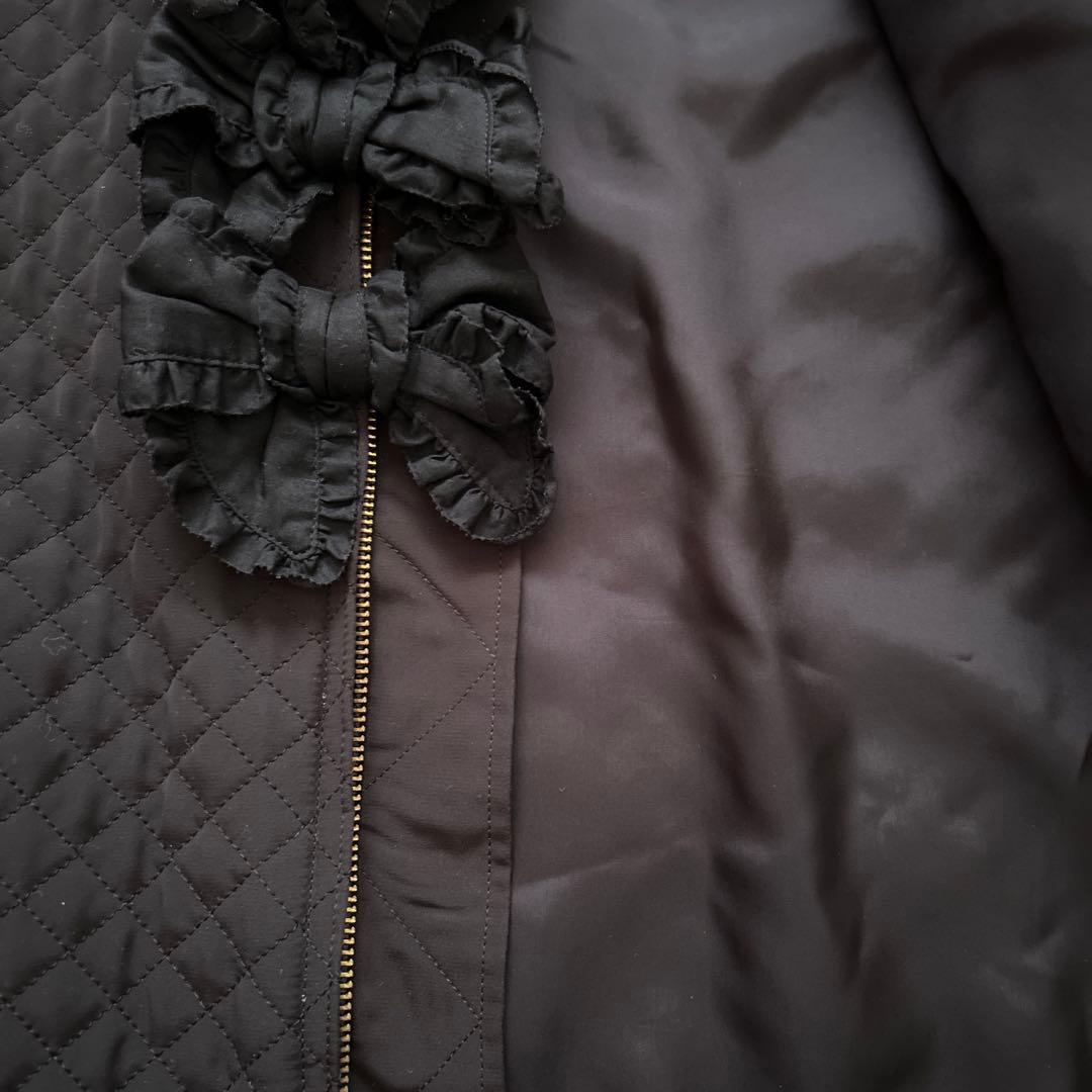 インゲボルグ キルティングリボン付きブルゾン インゲボルグ キルティングリボン付きブルゾン