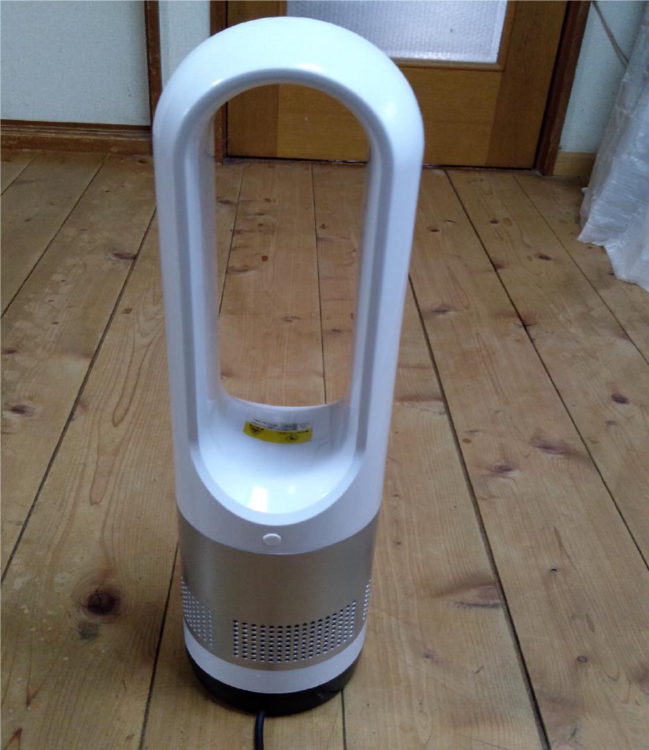ファンヒーター ヒーター 電気 タワーファン 小型 温風冷風
