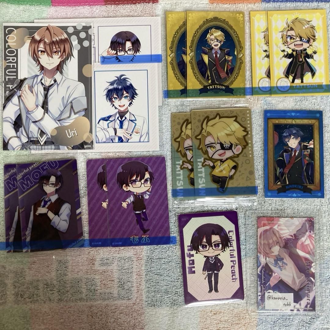 【即購入×】カラフルピーチ 缶バッジ アクスタ トレカ