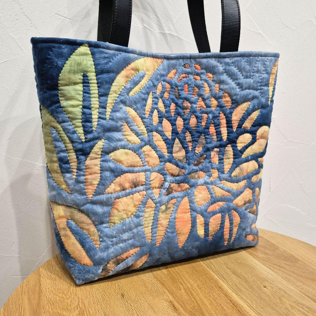 NO.200 ハワイアンキルトトートバッグ ハンドメイド トーチンジャー♡