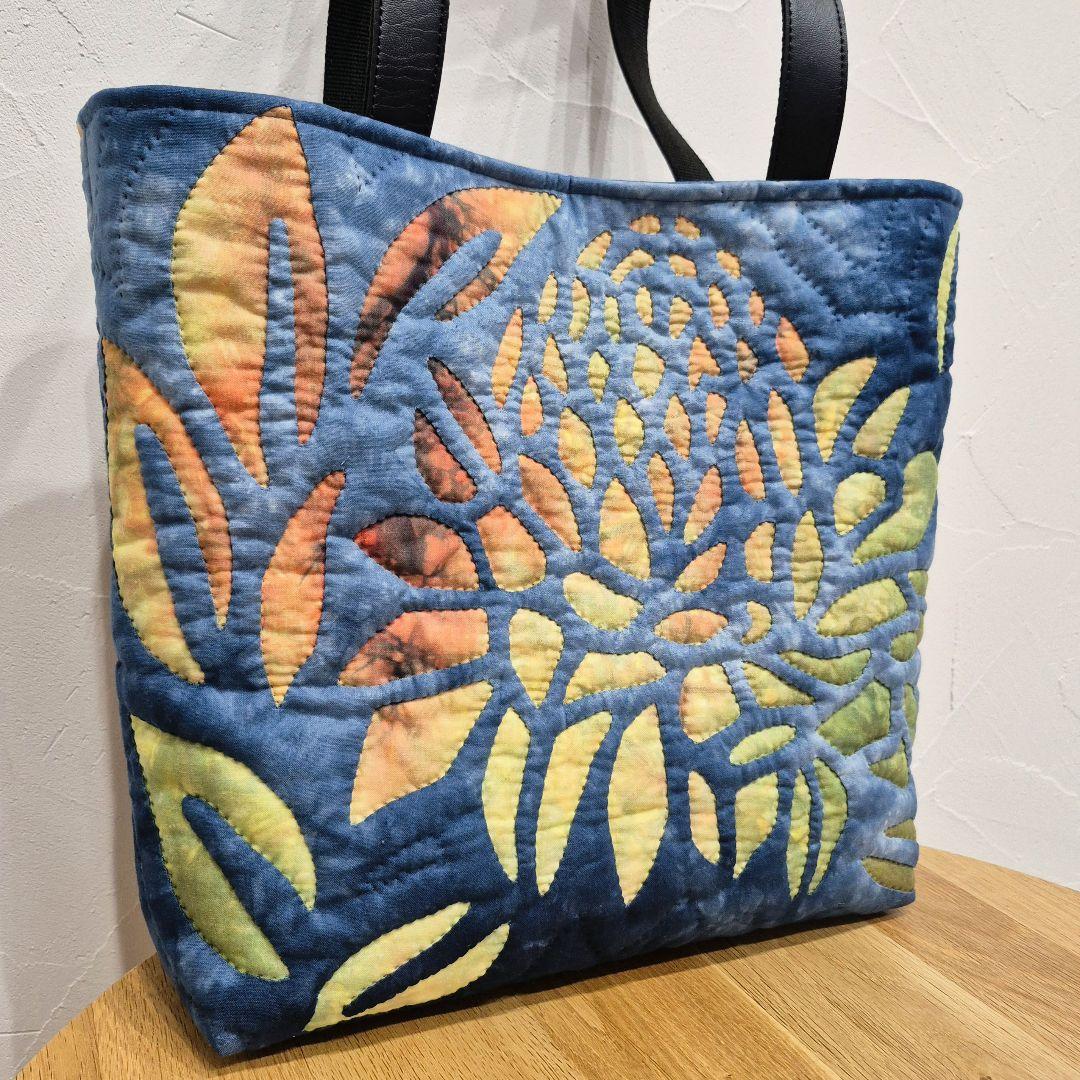 NO.200 ハワイアンキルトトートバッグ ハンドメイド トーチンジャー♡