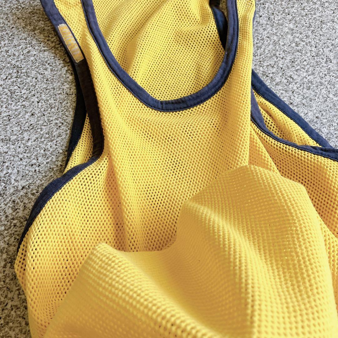 00s Y2K パンク adidas メッシュ リンガー タンクトップ