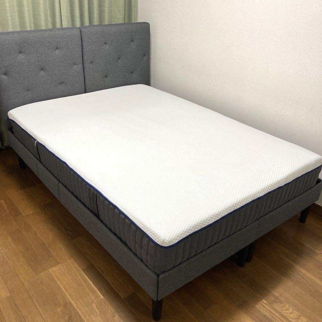 アウトレット品で極美品！エマスリープ1番人気ハイブリッドV2プラスセミダブル✨