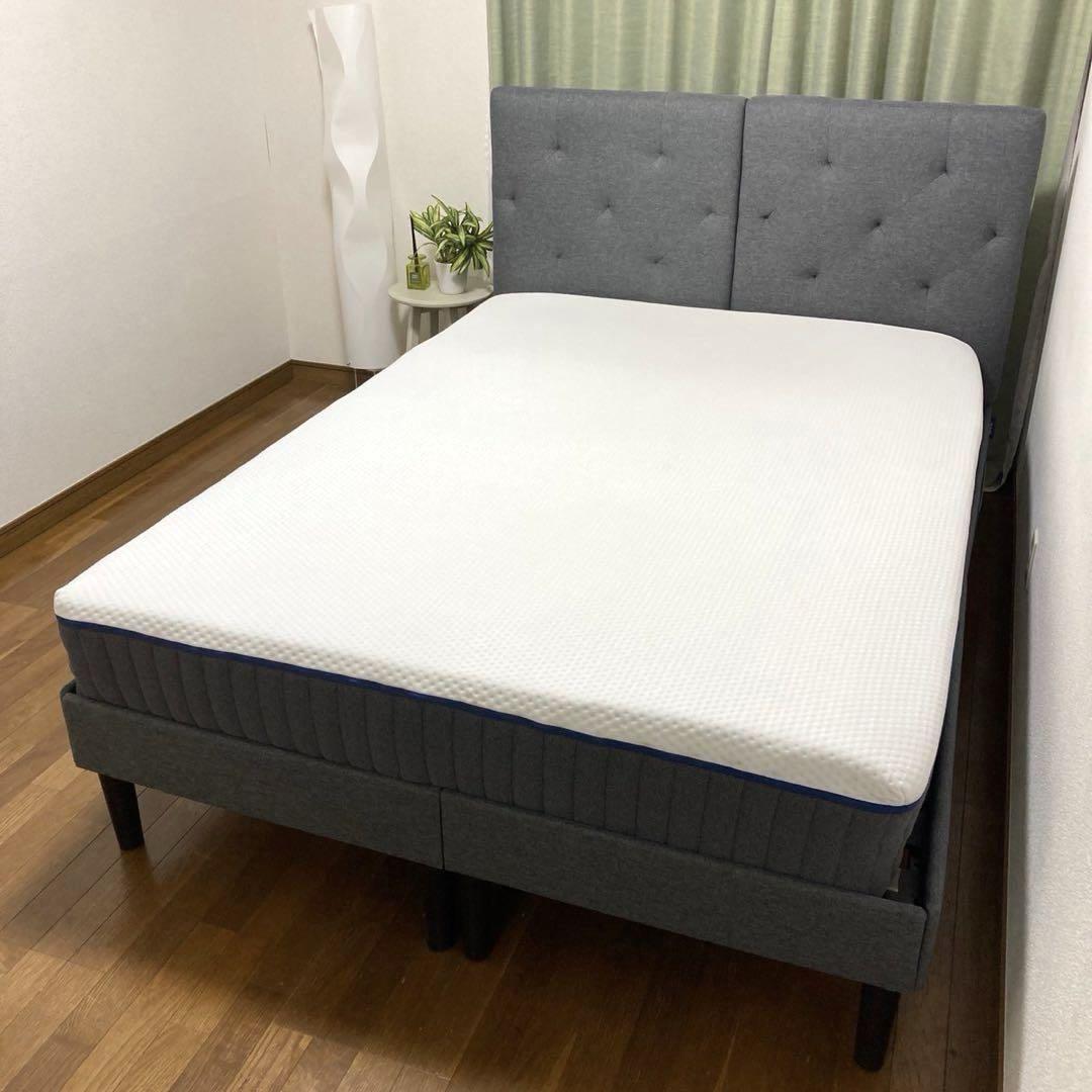 アウトレット品で極美品！エマスリープ1番人気ハイブリッドV2プラスセミダブル✨