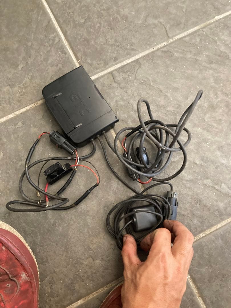 JRM-11 セットアップ済　動作確認　バイク用ETC ETC