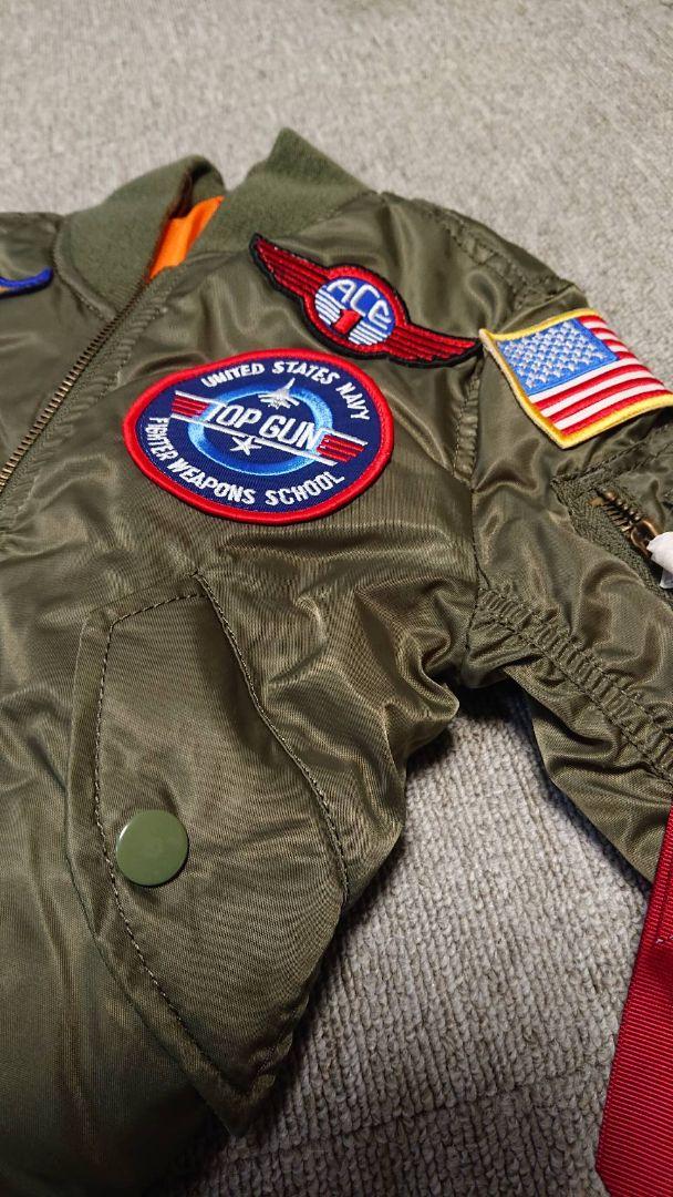 ALPHA INDUSTRIES MA1 フライトジャケット　キッズ2T