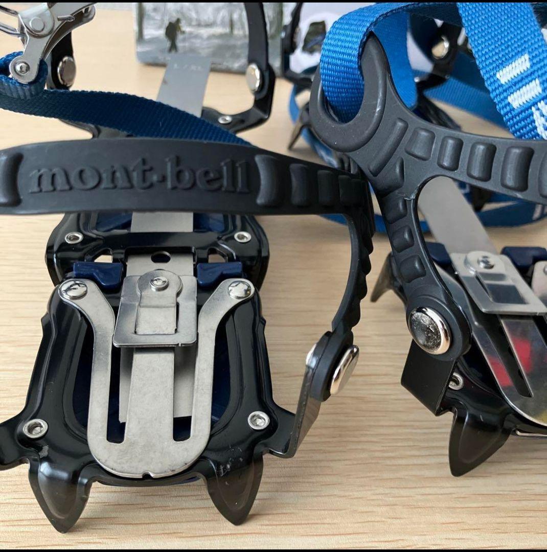【新品未使用】モンベル スノースパイク10 S/Mサイズ