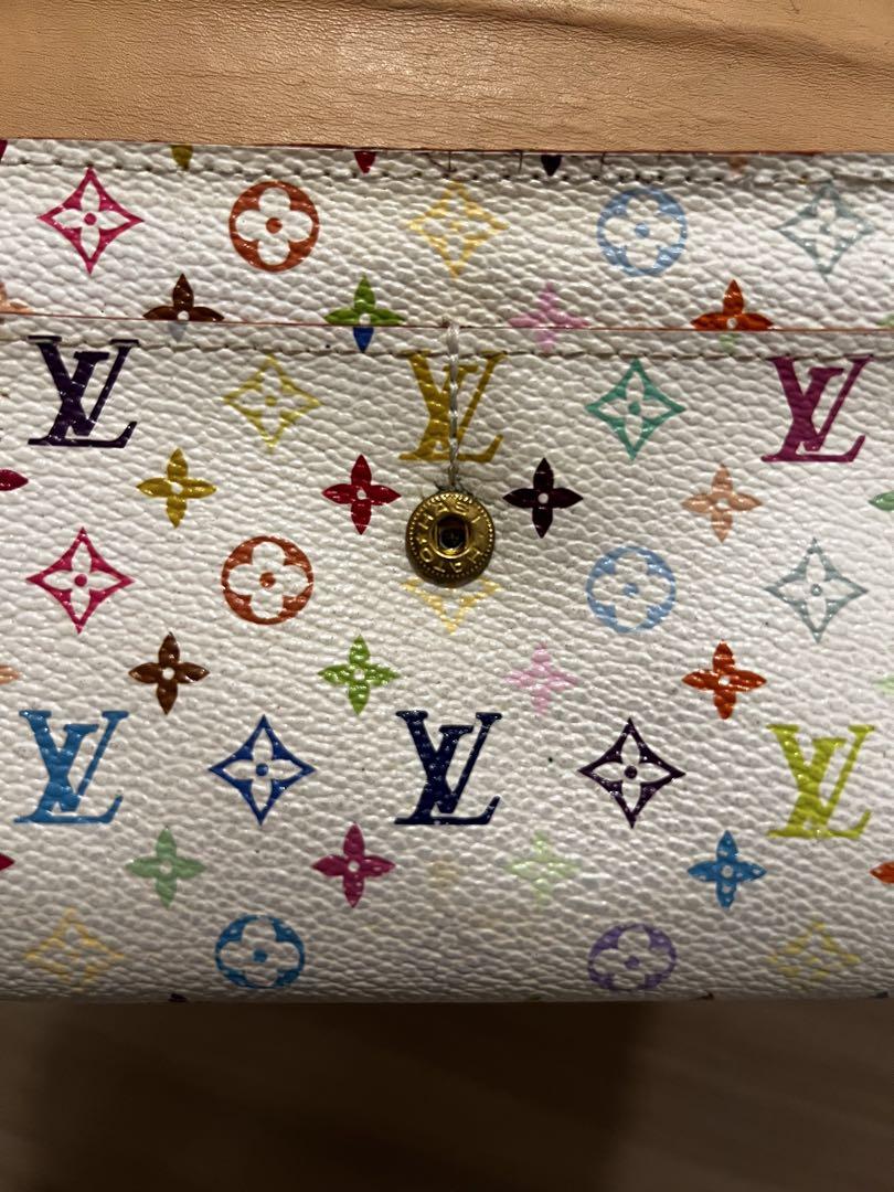 【早い者勝ち！説明必見】LOUIS VUITTON マルチカラー 2つ折 長財布