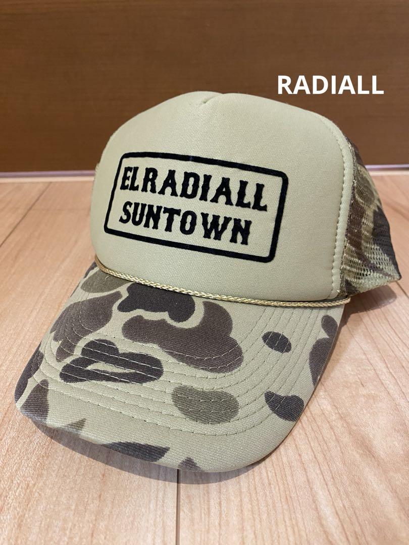 ラディアル　radiall キャップ　迷彩　カモ　スナップバック　メッシュ