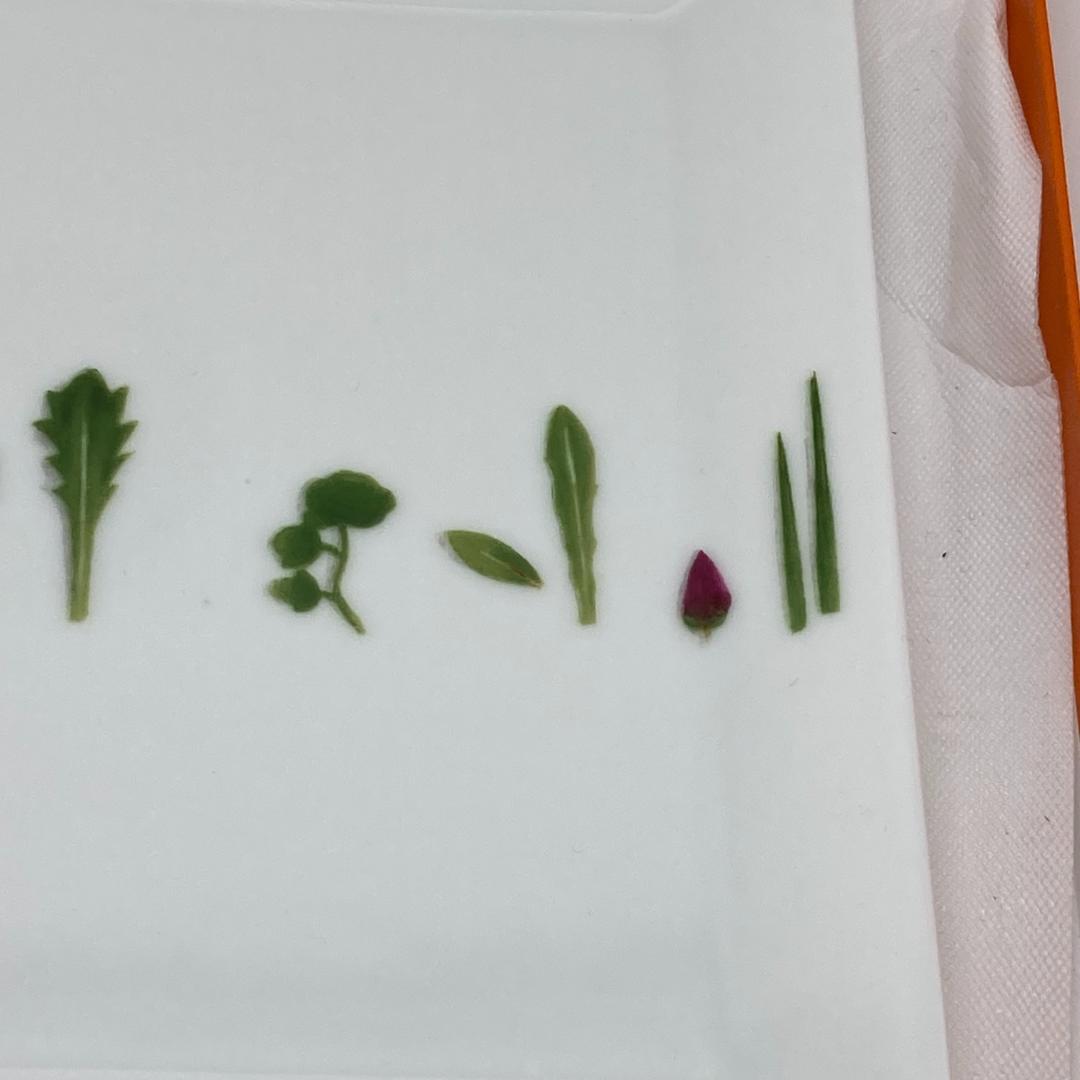 HERMES Mesclun エルメス メスクラン スクエア プレート 23cm ▽HERMES メスクラン スクエアプレート エルメス mesclun 食器