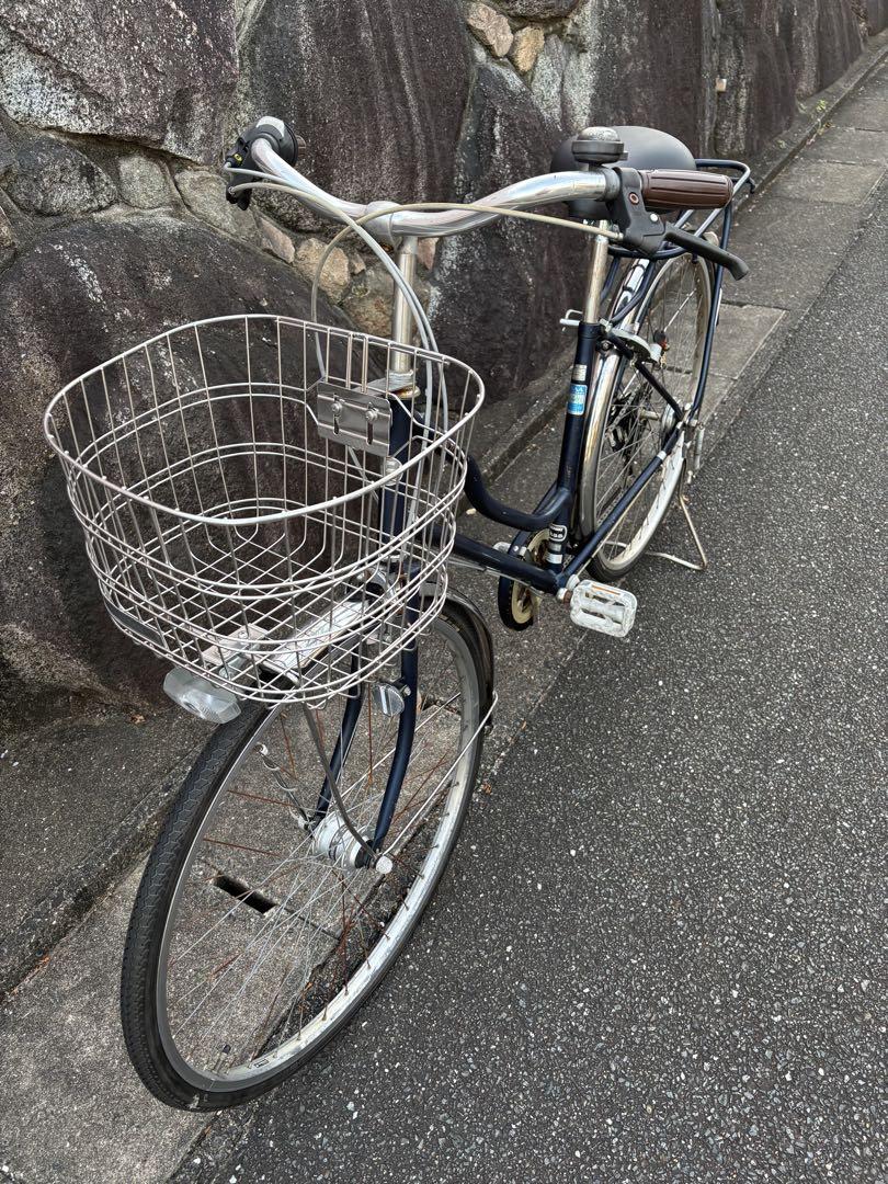【福岡県糸島市】【直接取引限定】自転車　27インチ　外装6段変速　ブリヂストン