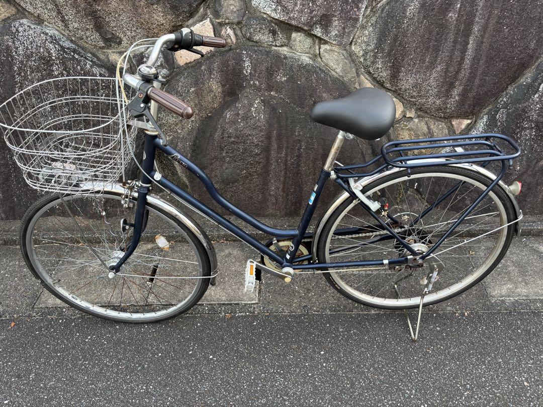 【福岡県糸島市】【直接取引限定】自転車　27インチ　外装6段変速　ブリヂストン
