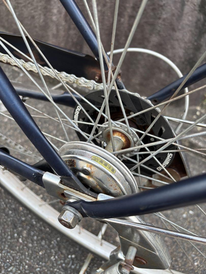 【福岡県糸島市】【直接取引限定】自転車　27インチ　外装6段変速　ブリヂストン