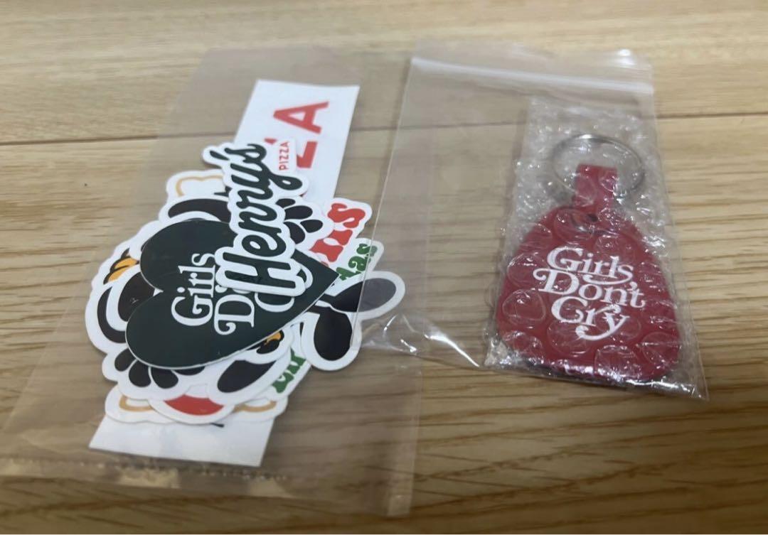 Girls Don\'t Cry Metal KEYCHAIN ステッカーセット