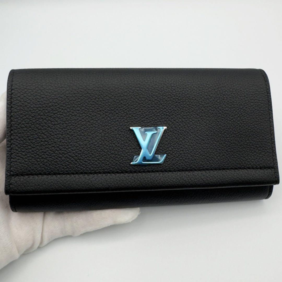 新品　ヴィトン財布　ポルトフォイユ　ロックミー　ノワール　付属品完備　正規品保証