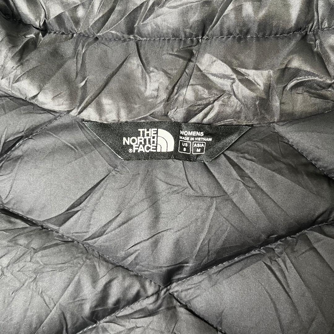 THE NORTH FACEダウンベスト550刺繍ロゴ　アウトドアM 黒　Y2K