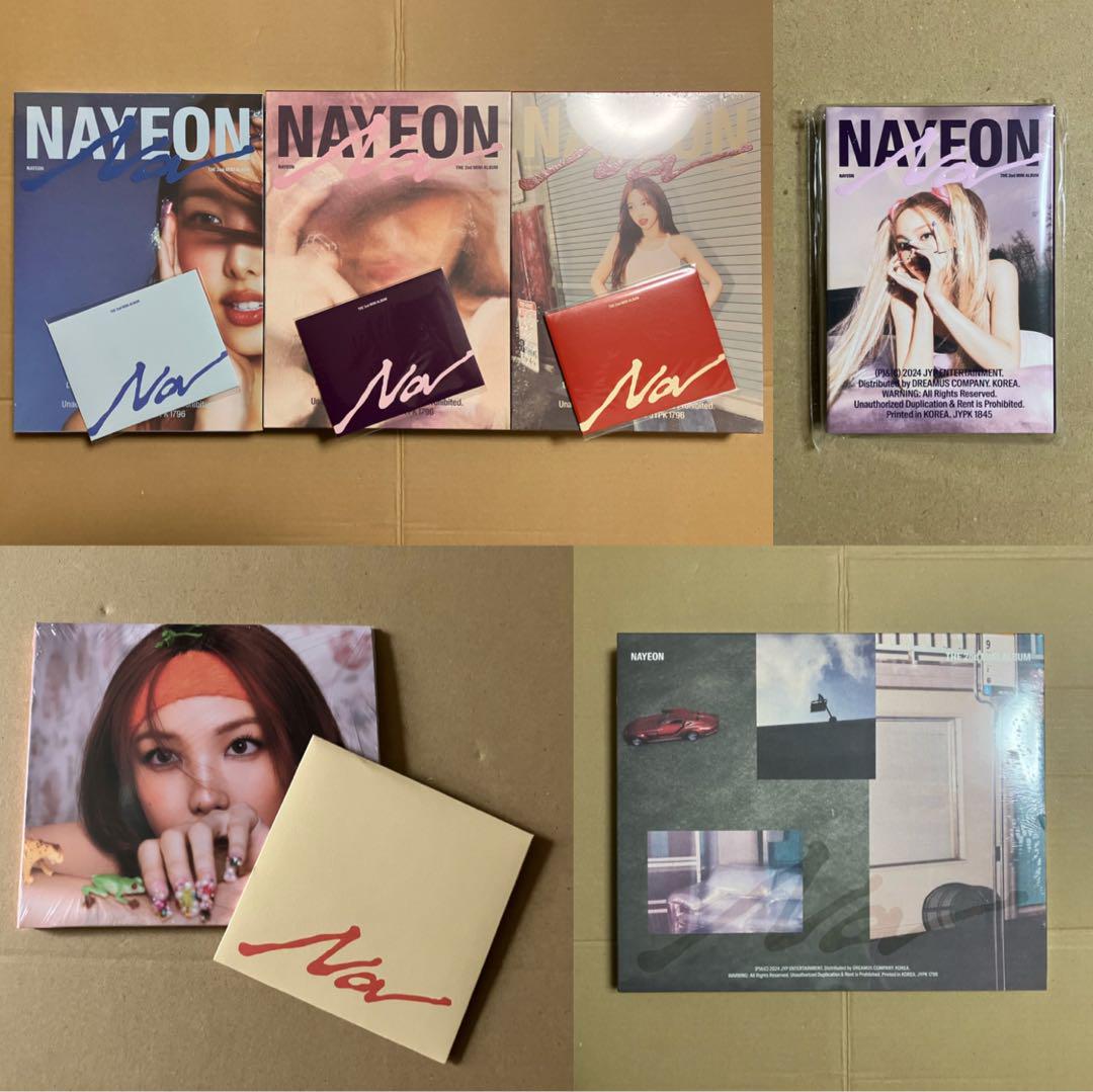 大学生 割引 初回特典付／新品未開封】TWICE 4形態セット ナヨン Na NAYEON K-POP・アジア