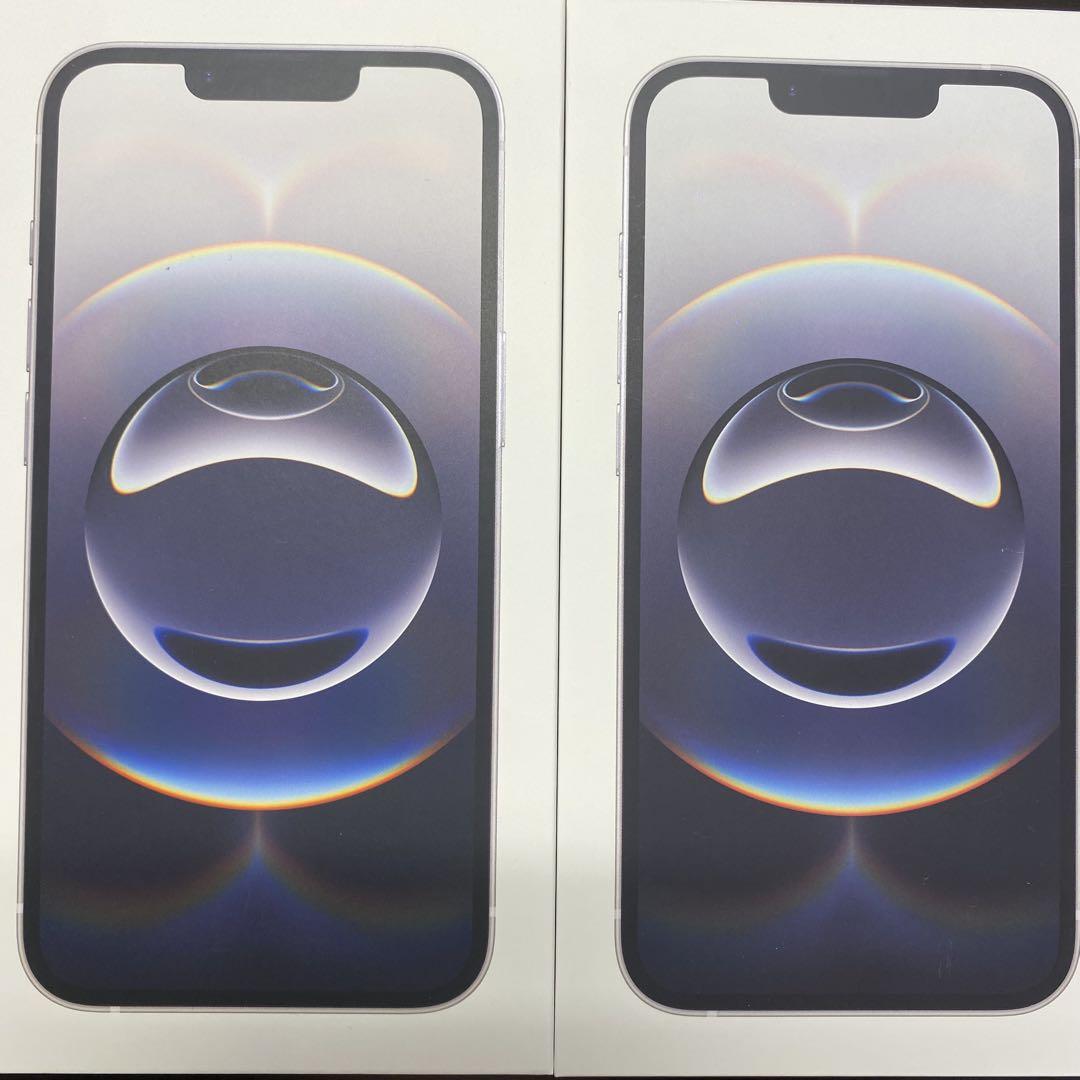 iPhone 16e, White 128GB SIMフリー新品未使用2台set